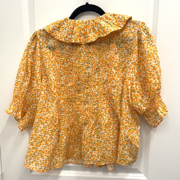 DOEN-Henry Top (Clementine Daisy) size Small - Picture 2 of 6